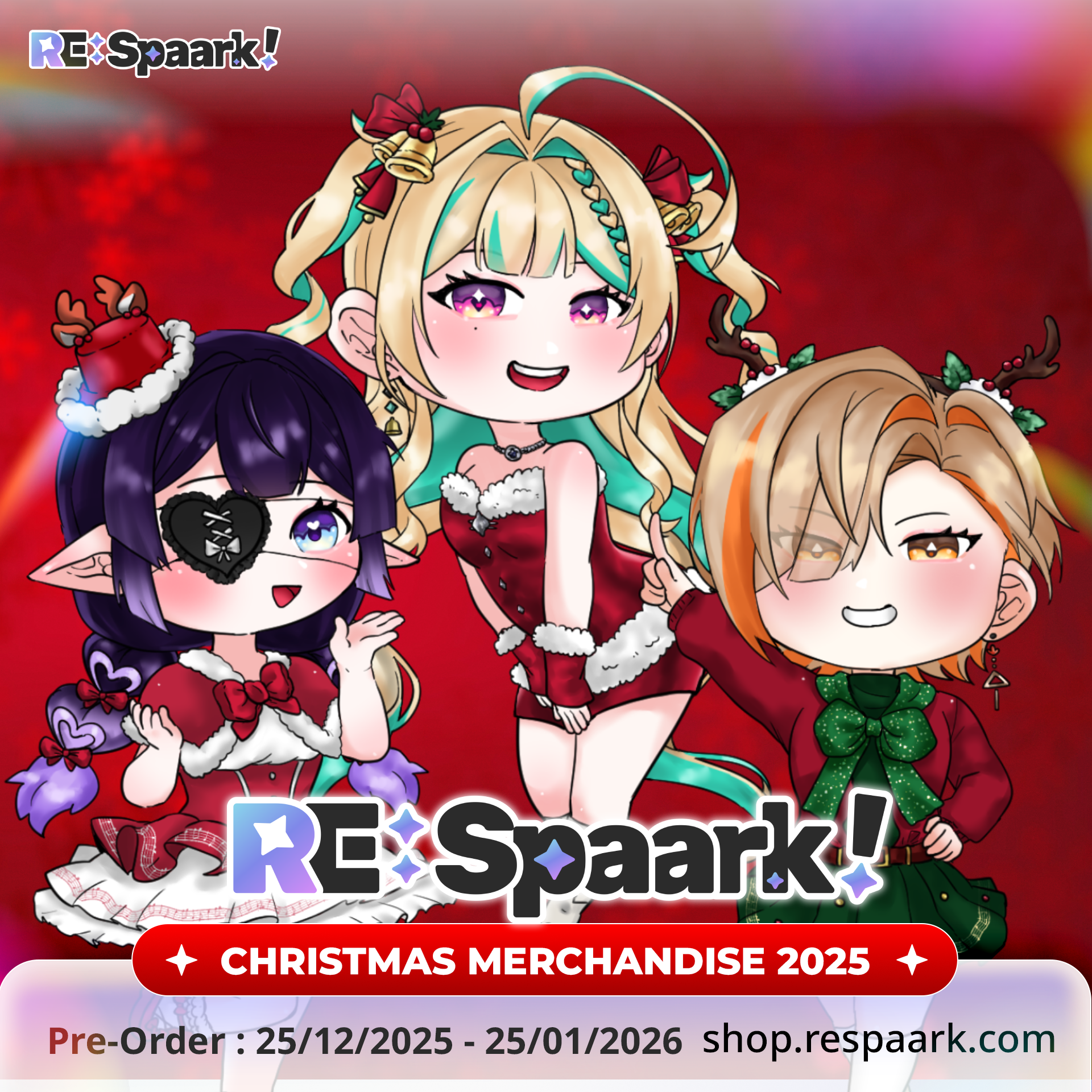 RE:Spaark Christmas 2025 Keychain