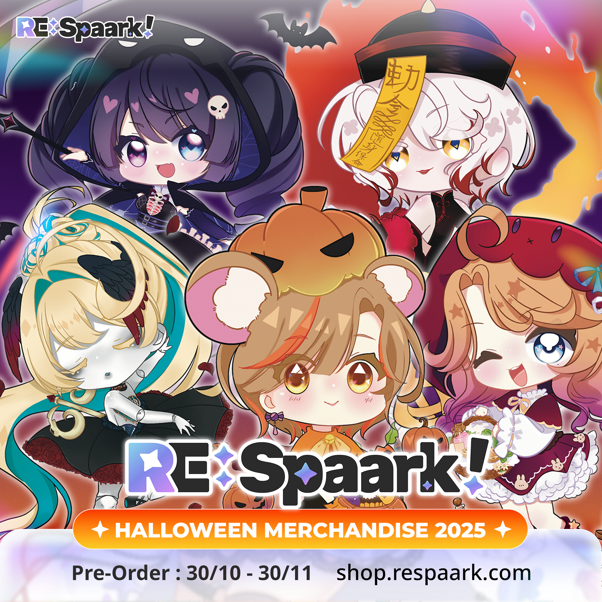 RE:Spaark Halloween 2025 Keychain